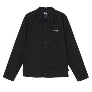 Stüssy Classic Coach Jacket - Black, Size S